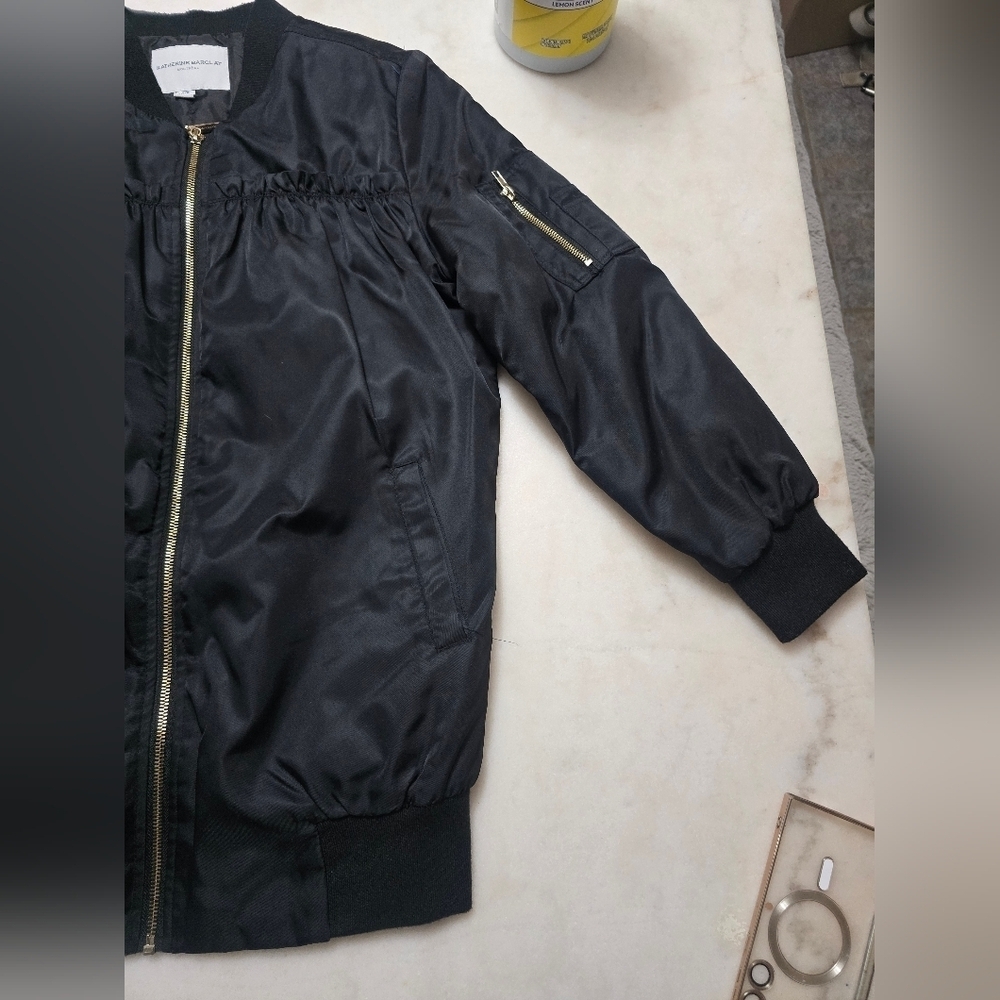 Black Bomber Jacket - Picture 5 of 6